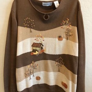 Alfred Dunner Fall Sweater XL! Great Condition!